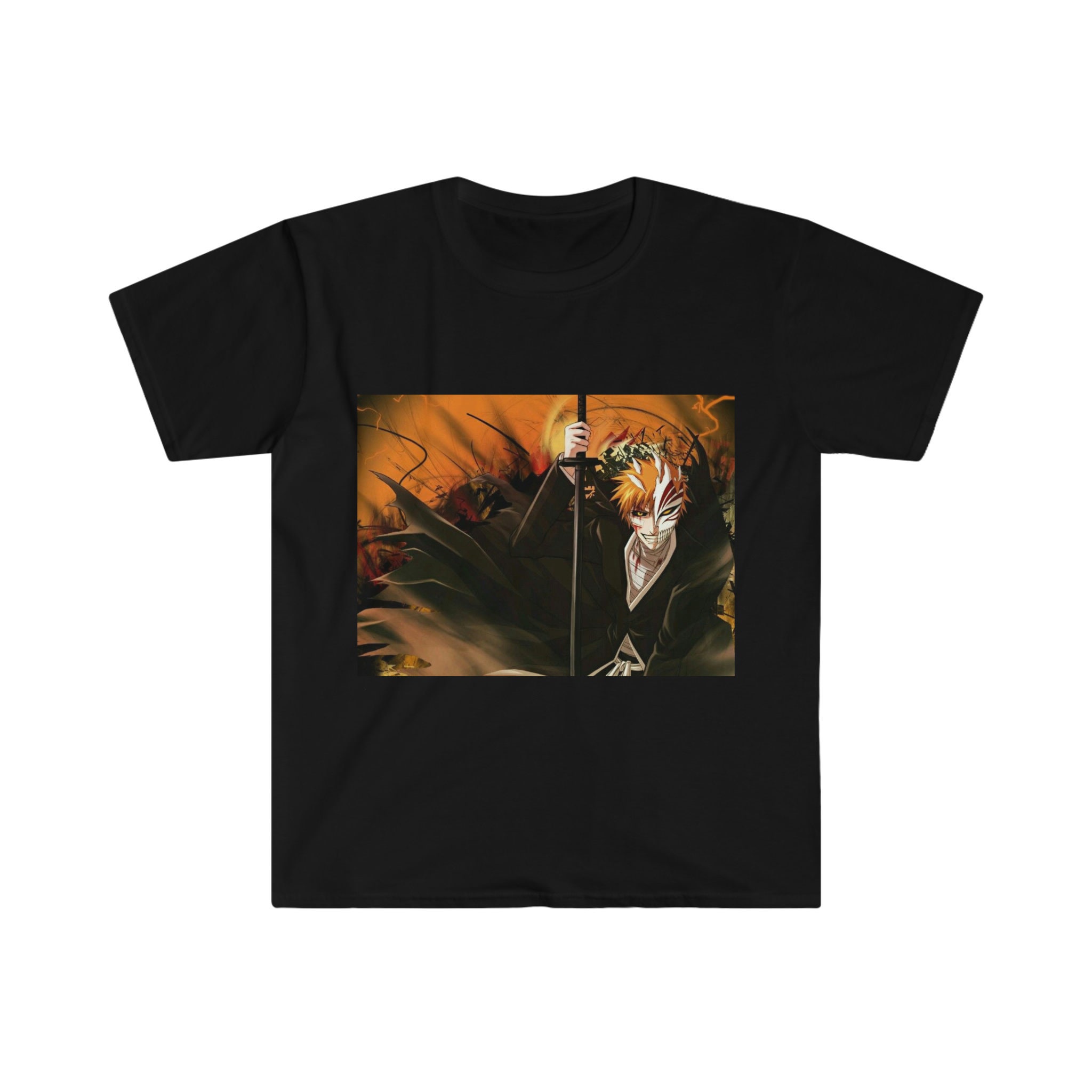 Hollow Mask Bleach Anime TShirts Design T Shirts India Online Ichigo Mens  Color T Shirt