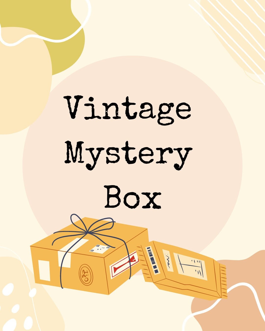 Vintage Mystery Box Surprise Box of Vintage Treasures Vintage Gift Idea Etsy