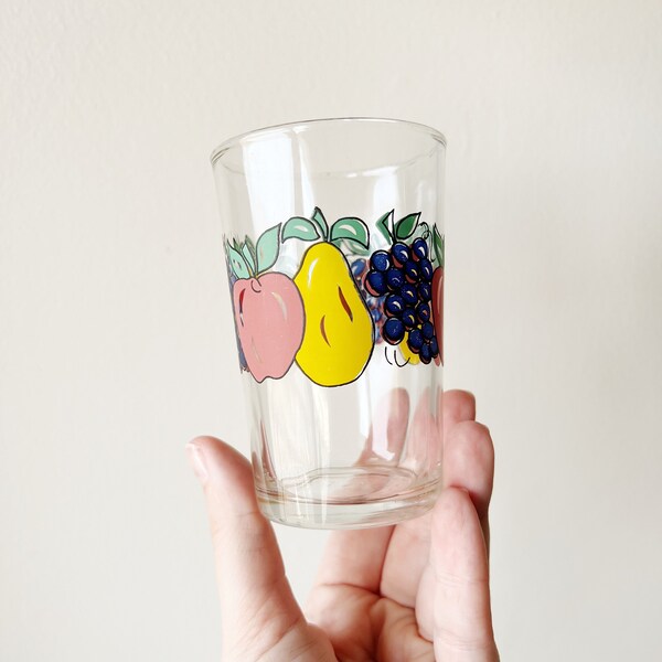 Fruit Juice Glasses Etsy