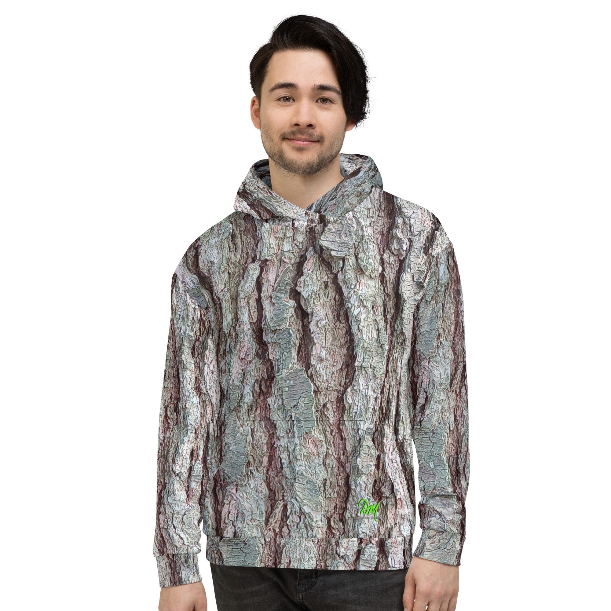 Tree bark deals camo hoodie