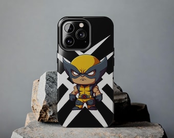 Cute Chibi Wolverine Phone Case, X-men 97, X-men, Protective and Stylish Marvel Fan Accessory, Marvel phone case, kawaii, Logan phone case