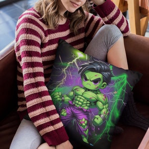 Marvel Pillow, Chibi Pillow case, Pillow, Cute pillow, Kawaii pillow, Marvel Chibi pillow, great gift, Chibi Avengers cushion, MCU DCU Lover pillow, comfortable cushion, birthday gift, X-men 97, Christmas gift, Shogunslogan316, gift for teens, kids