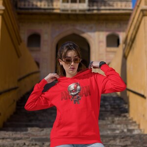 red Hoodie, ant man Hoodie, Chibi Hoodie, Avengers Hoodie, Marvel Hoodie, Cute Hoodie, Kawaii Hoodie, Avengers Sweater, Marvel Sweater, comfortable hoodie, Christmas gift, Shogunslogan316, great gift for teen, birthday gift, manga, DC, movie, anime