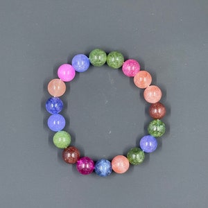 Rainbow Tourmaline Bracelet