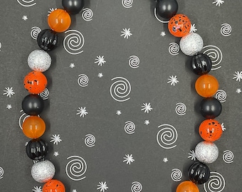 Halloween Spaß Perlen Benutzerdefinierte Hundehalsband - Größe auf Bestellung