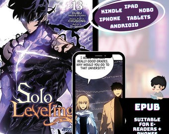 Solo Leveling Digital Manhwa EPUB | Complete Series Instant Download Kindle Kobo