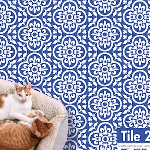 Tile Stencil, Wall Stencil, Patio Stencil, Concrete Stencil, Floor Painting, TILE 28