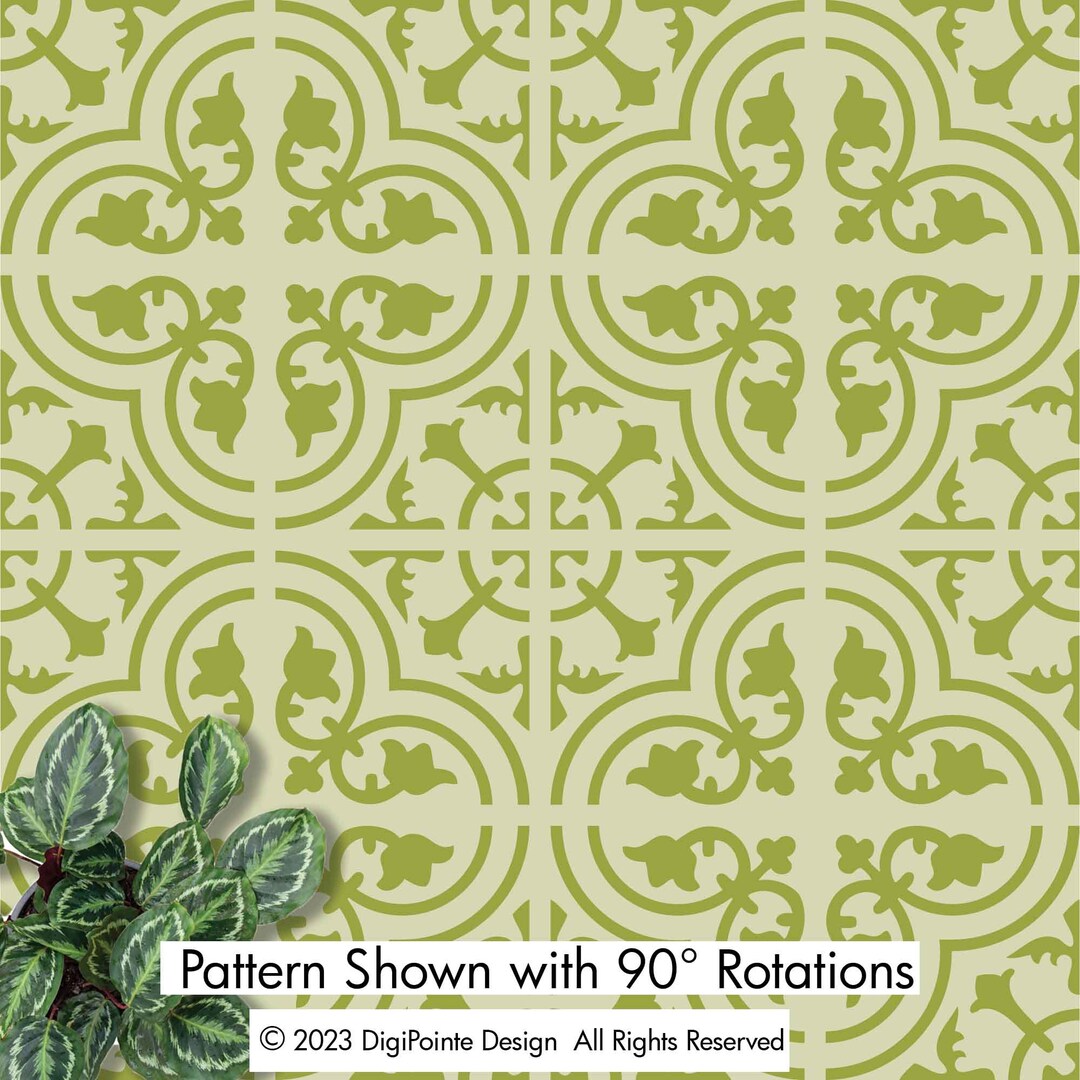 Tile Stencil Wall Stencil Patio Stencil Concrete Stencil Etsy