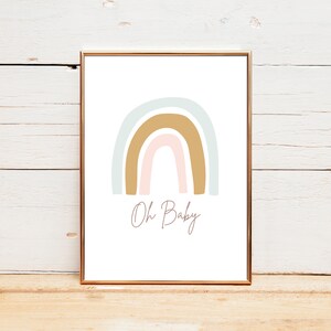 Oh Baby Printable digital wall decor