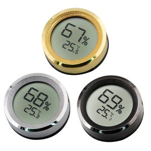 Mini Thermometer Hygrometer, Built-in Lcd Digital Humidity Meter