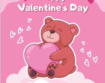 Personalized Printable Valentine’s Day Card | valentines Love Card | Gift for Her, Him, Husband, Wife, Boyfriend, Girlfriend