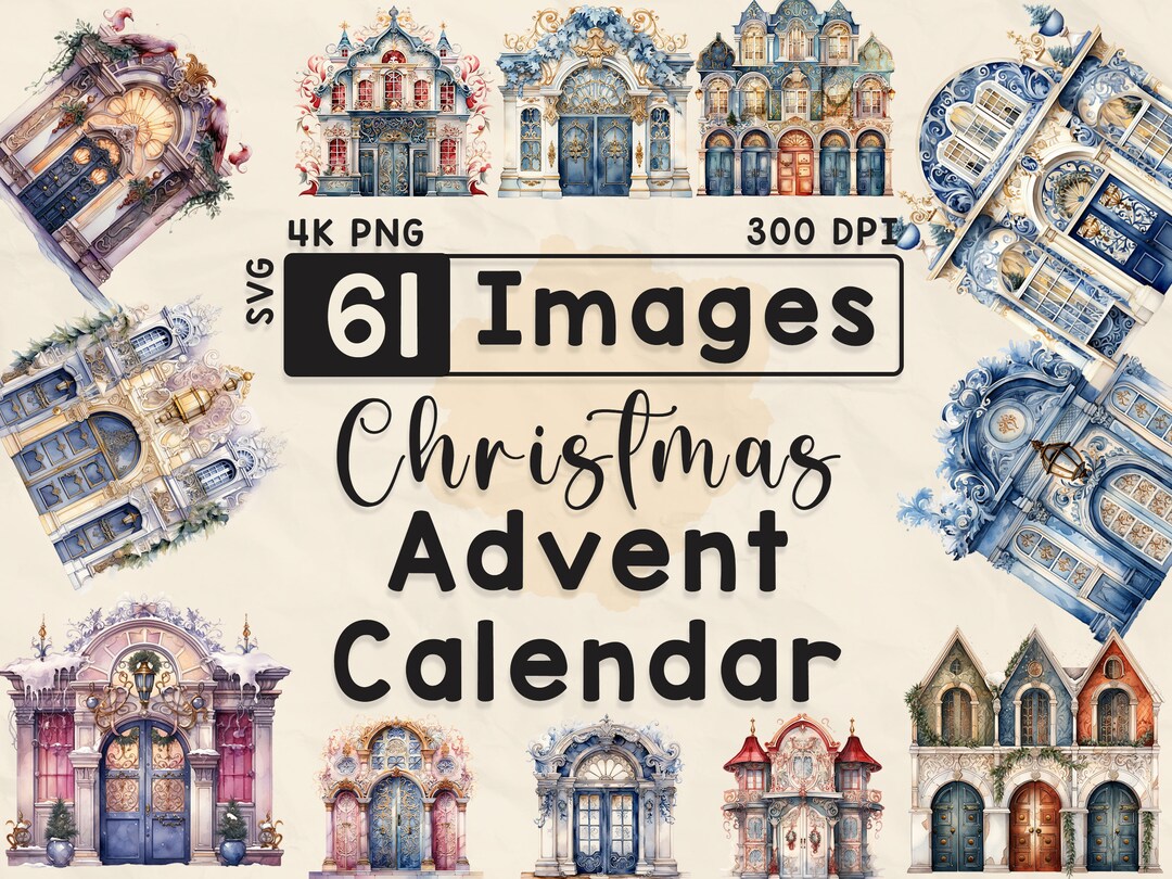 christmas-advent-calendar-clipart-watercolor-clipart-festive-season