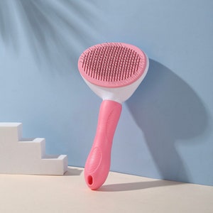 Pet Grooming Hair Remover Brush for Dogs, Cats, Pets. Perfect for dogs who shed hair, brushing pets and maintaining healthy hair