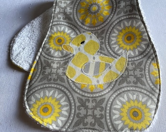 Baby Spucktuch Muster und Anleitung
