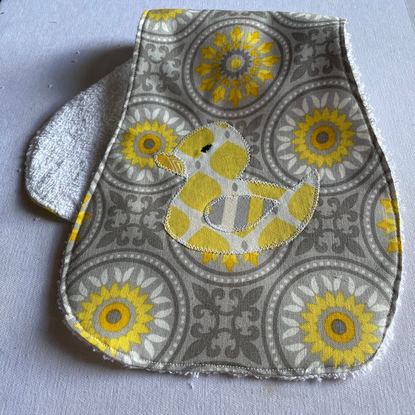 Baby Burp Cloth Pattern and Instructions