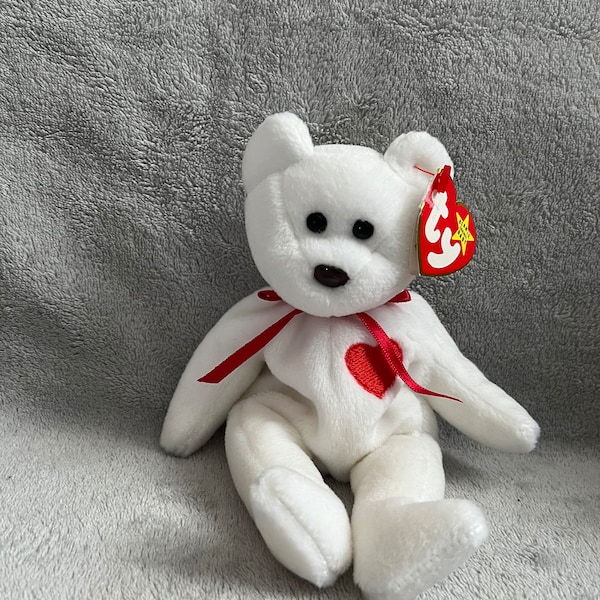 Ty 4058 Valentino Bear Beanie Baby 1994