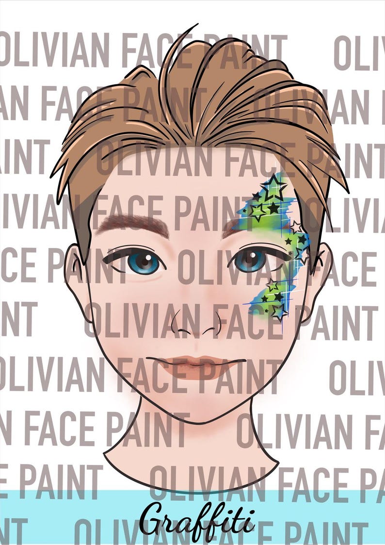 Face Paint Menu Board, Face Paint Word Board, Face Paint Design Board ...