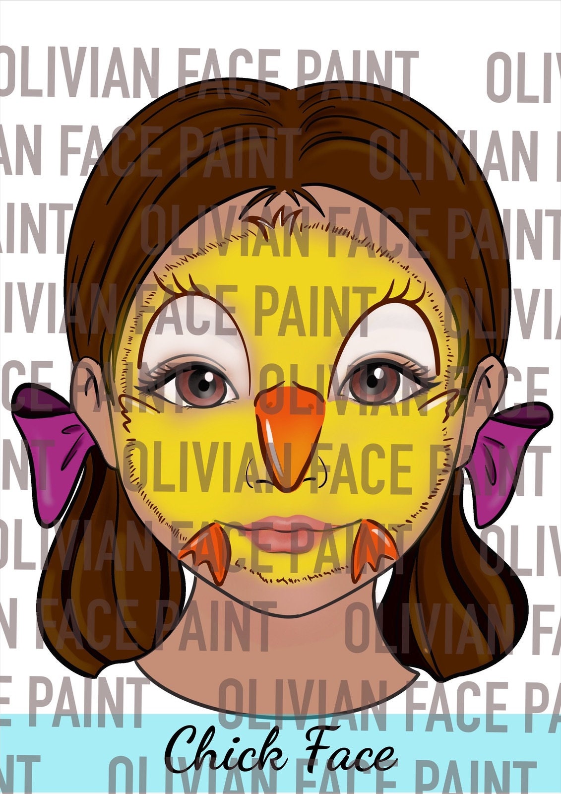 Face Paint Menu Board, Face Paint Word Board, Face Paint Design Board ...