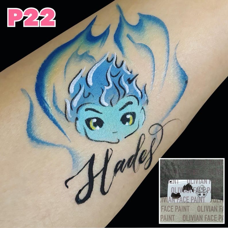 ONE Face Painting Stencil Face Paint Stencils Villain Stencils Two Step