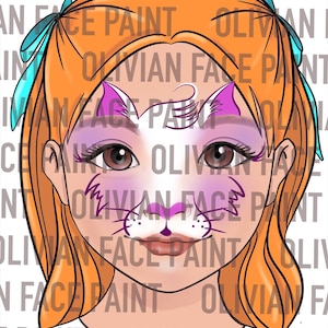 Face Paint Menu Board, Face Paint Word Board, Face Paint Common Design Board, Face Paint Popular Design, Digital Print image 9