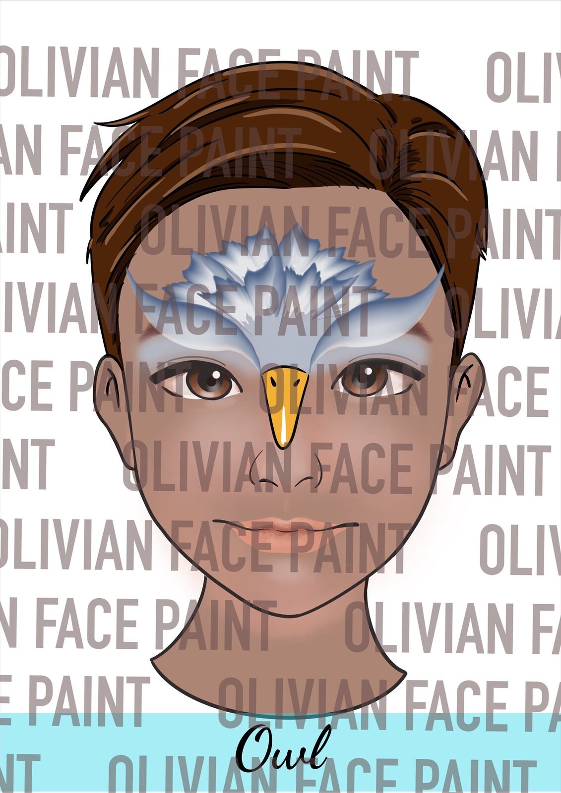 Face Paint Menu Board, Face Paint Word Board, Face Paint Animal Design ...