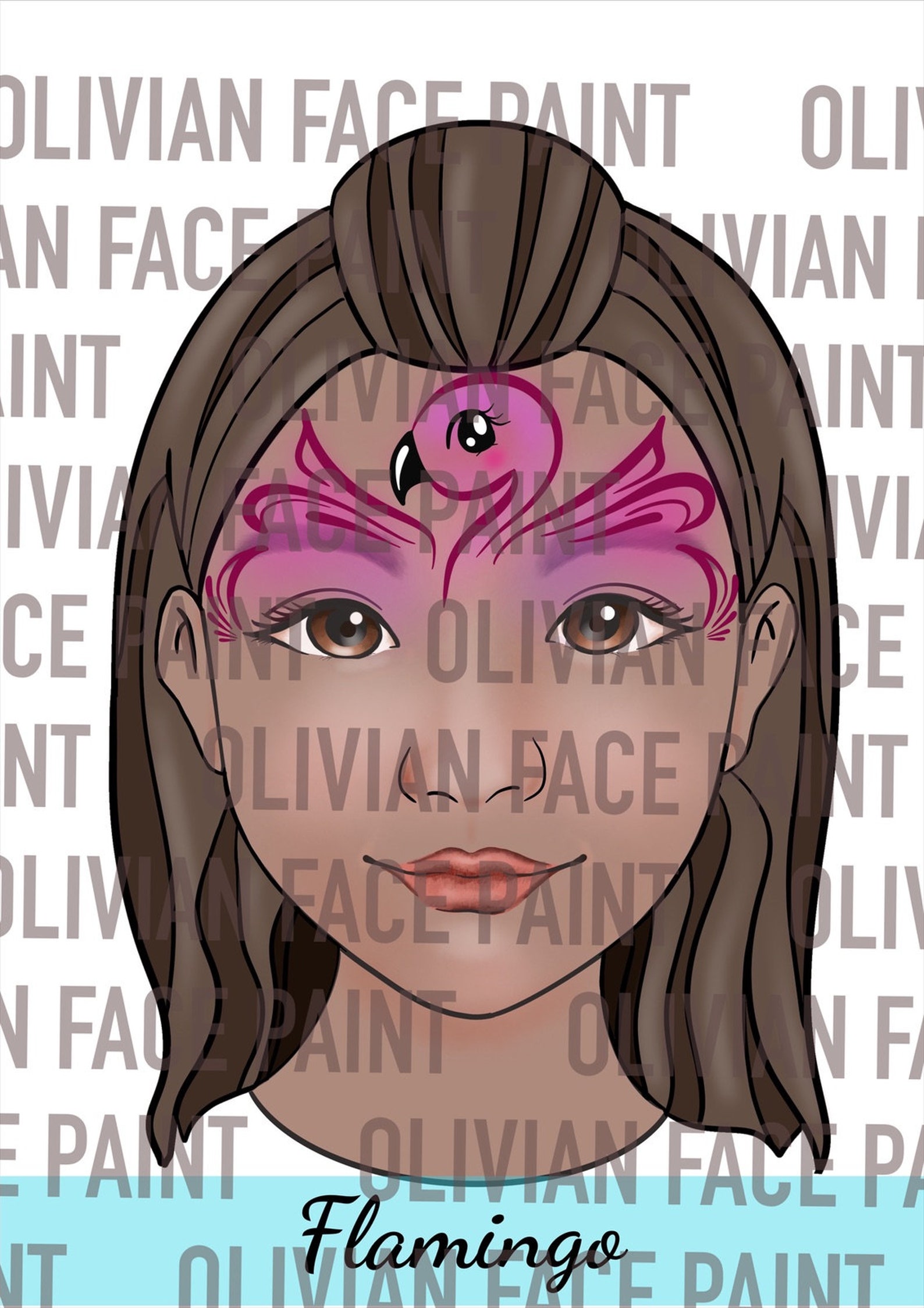 Face Paint Menu Board, Face Paint Word Board, Face Paint Animal Design ...