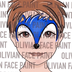 Face Paint Menu Board, Face Paint Word Board, Face Paint Common Design Board, Face Paint Popular Design, Digital Print image 8