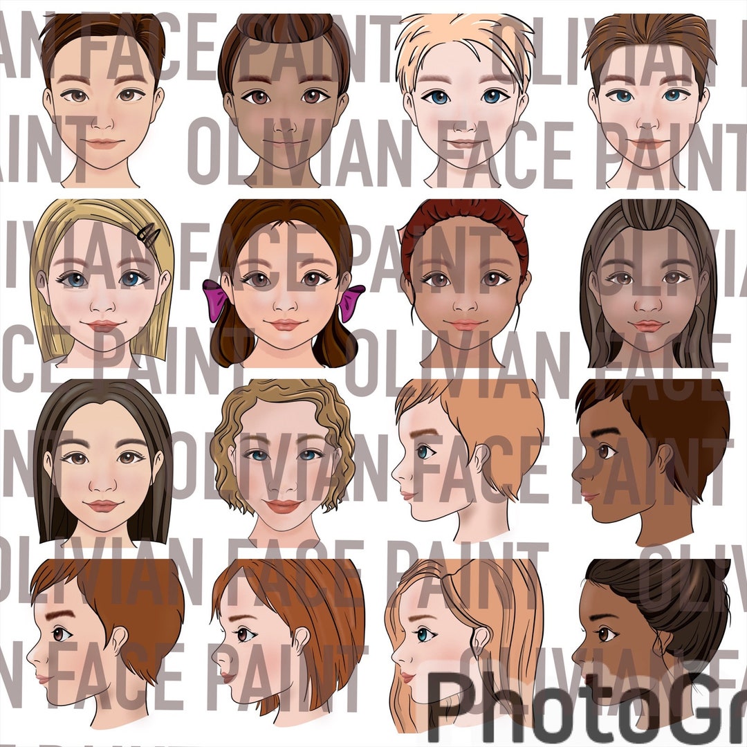 Face Paint Template Menu Board, Face Paint Template, Face Paint Design Face Paint Template Menu Board, Face Paint Template, Face Paint Design