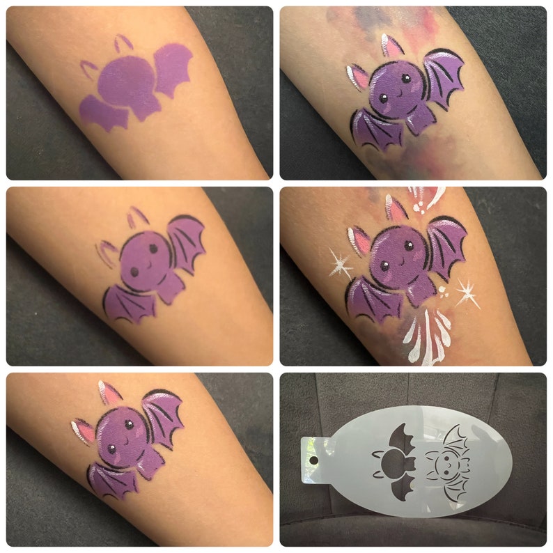 6 Face Painting Stencils Face Paint Stencils Halloween Etsy 6-face-painting-stencils-face-paint-stencils-halloween-etsy