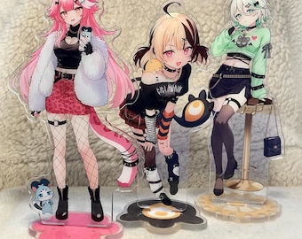 Holo Justice Standee [Raora, Gigi, Cecilia]