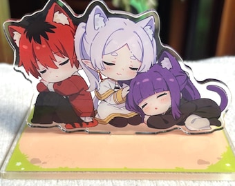 Voyageur debout Frieren Cats