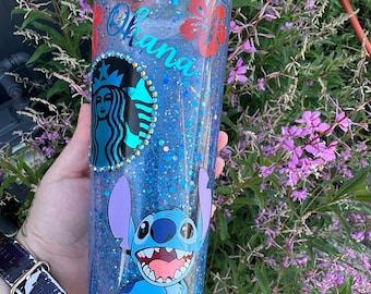 Spersonalizowany kubek Starbucks Stitch Snowglobe