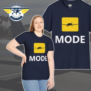 Piper Airplane Mode Aviation Plane Unisex Softstyle T-Shirt