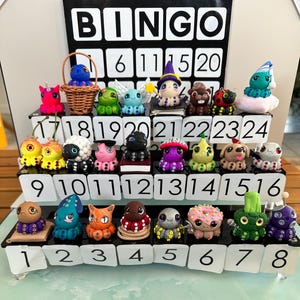 Surprise/Mystery “TikToctopus” Bingo: Every spin is a win. Bingo wins you a FREE octopus jar!
