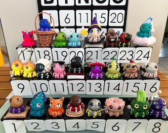 Surprise/Mystery “TikToctopus” Bingo: Every spin is a win. Bingo wins you a FREE octopus jar!