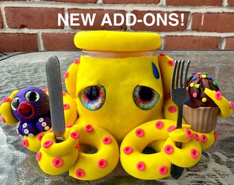 NEW* Custom/Mystery Octopus Jar with extras(2oz)