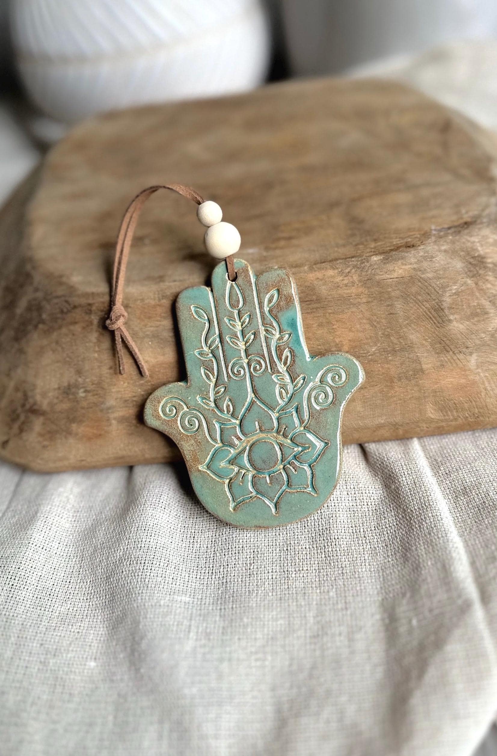 Ceramic Hamsa - Etsy