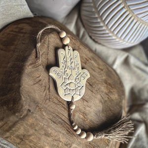 Ceramic Wall Hamsa - Etsy