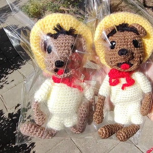 Gehäkelte Speedy Gonzalez Maus Handmade Kinder Kinder Baby Plushie Mäuse Amigurumi Spielzeug Puppe