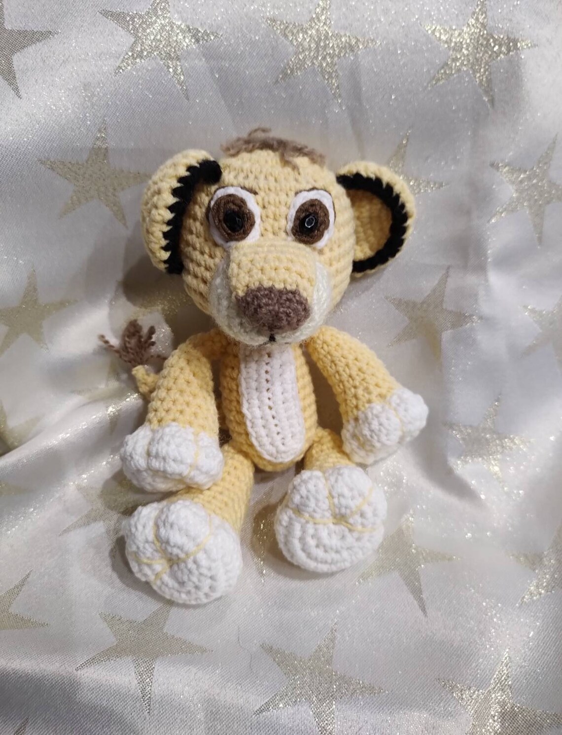 Crochet Lion Cub Animal Baby Amigurumi Cute Simba Handmade Children ...