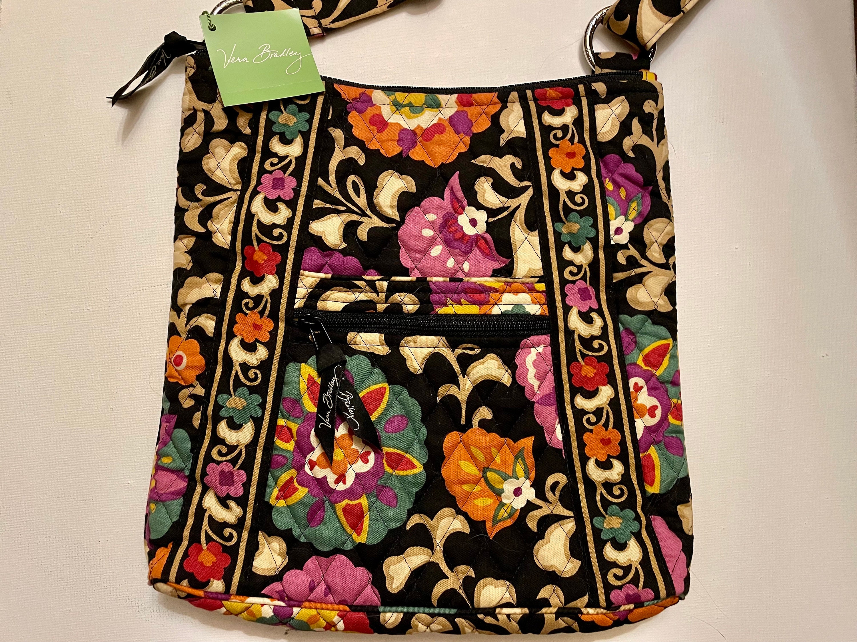 Vera Bradley Medium Suzani Hipster Crossbody Purse Etsy UK
