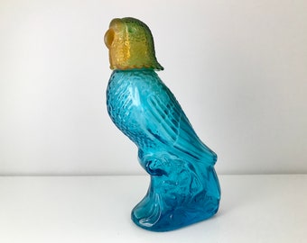 Vintage Avon Island Parakeet Moonwind Cologne Bottle