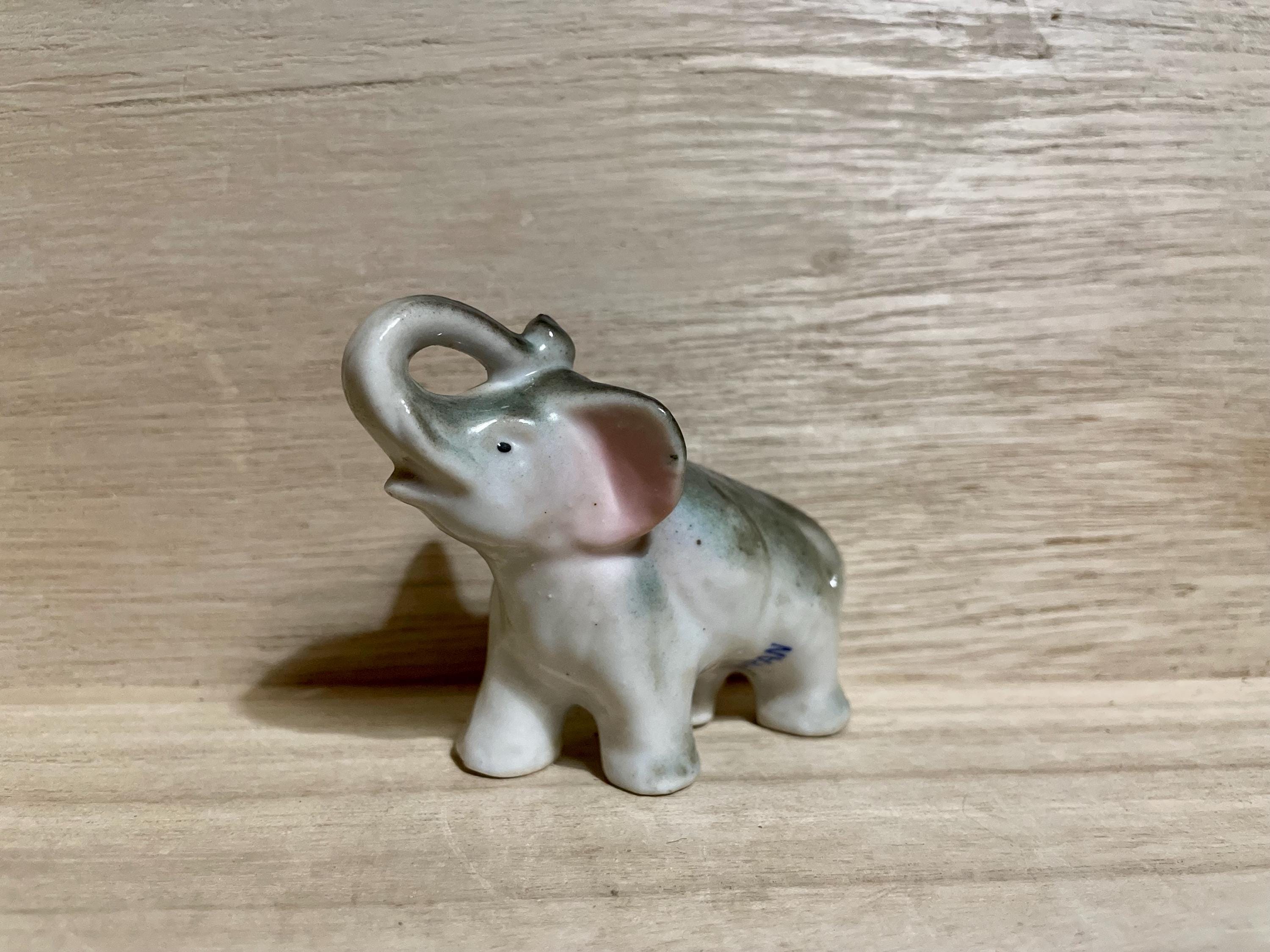 アンティーク　骨董　陶器の象 Yahoo!オークション -「象陶器置物」の落札相場・落札価格