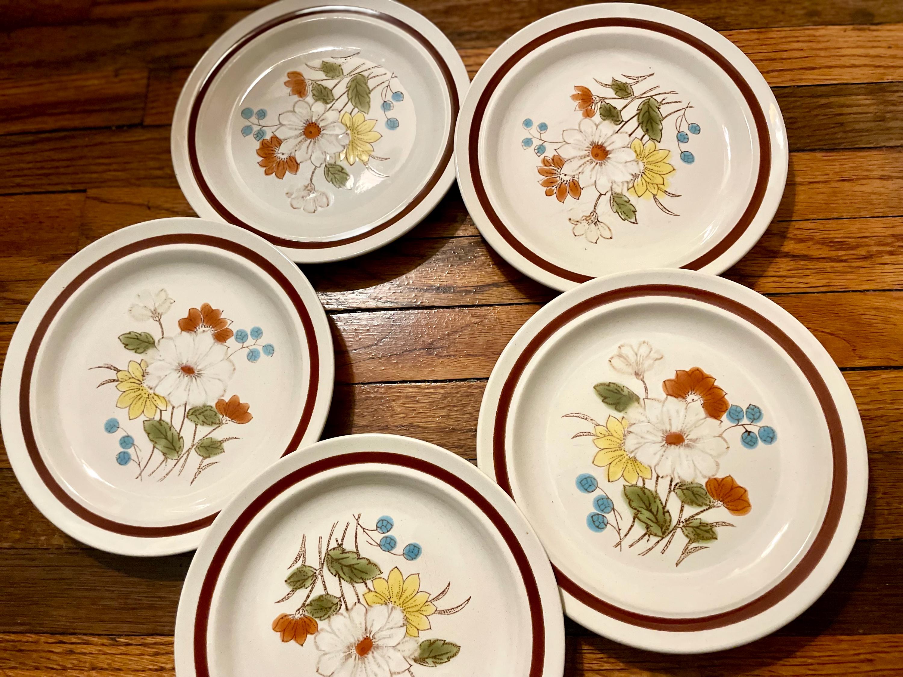 Set of Five Vintage Early Summer Four Seasons Collection 6