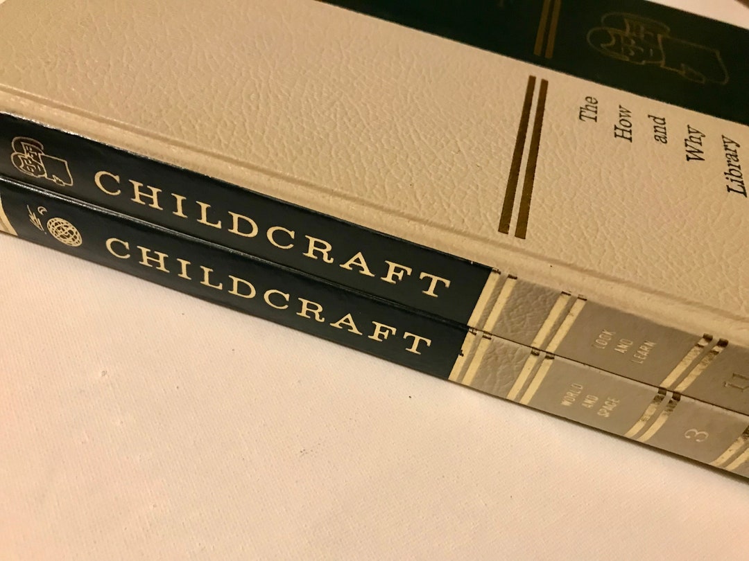 Childcraft: the How and Why Library, 1970 Hardcover Books, Volumes 3 ...