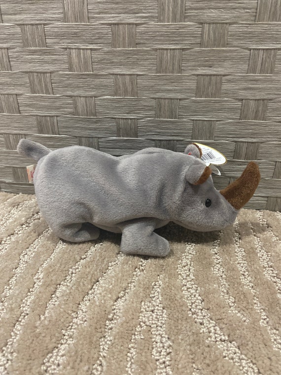 TY beanie babies Spike the rhino