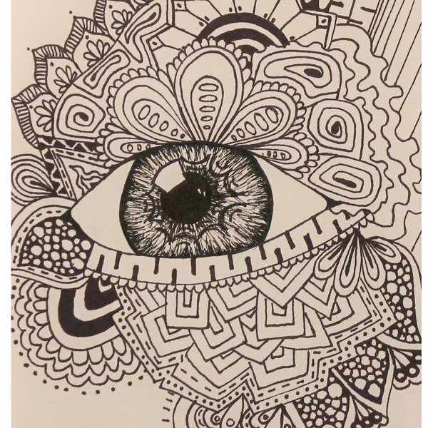 Zentangle - Etsy