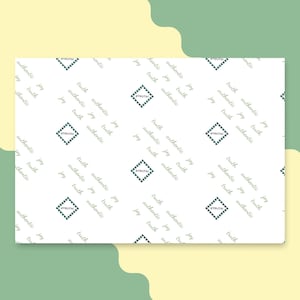 Regala con stile con la carta da regalo personalizzata TRUTAI / Carta da regalo personalizzata per ogni occasione / Design unico TRUTAI / Carta ecologica