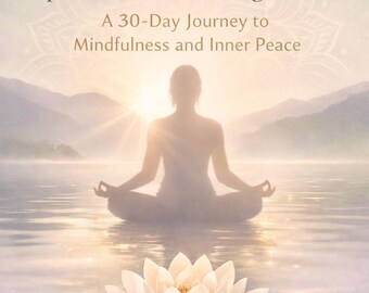 Spiritual Guided Meditation for Beginners: Therapist-aid, Mindfulness, Spiritual Guidance Workbook, Mental Health PDF Guide