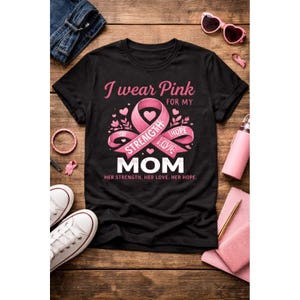 Breast Cancer Support Thinking of You Gift Motivational Trending Now Encouragement Cotton Shirt
